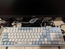 狼途XK系列三模無(wú)線(xiàn)機械鍵盤(pán) 電競游戲辦公碼字高顏值鍵盤(pán) 非客制化熱插拔 連接電腦辦公打字 XK102藍影-紅軸 三模 曬單實(shí)拍圖