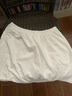 諄梧鯊魚(yú)褲遮屁簾女下擺裙罩冬季加絨毛圈加厚打底疊穿寬松白色半身裙 M碼【白色開(kāi)叉】（適合75-100斤） 曬單實(shí)拍圖