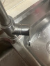 九牧（JOMOO）廚房水龍頭304不銹鋼洗菜盆360°旋轉冷熱雙控龍頭33221-748/7B-Z 曬單實(shí)拍圖