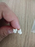 百年S999足銀蝴蝶結珍珠耳釘女純銀螺絲扣小眾設計耳環(huán)百搭 蝴蝶結珍珠螺絲耳釘999銀+證書(shū) 曬單實(shí)拍圖
