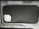 皮皮殼【真皮防摔款】適用蘋(píng)果手機殼iphone15輕奢紳士黑真皮保護殼新款升級頭層牛皮超薄磁吸防摔后蓋殼 曬單實(shí)拍圖