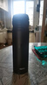 膳魔師（THERMOS）保溫杯不銹鋼水杯磨砂黑500ml保冷杯便攜JNL-502送禮 曬單實(shí)拍圖