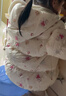 巴拉巴拉【商場(chǎng)同款】寶寶羽絨服女童寬松連帽外套冬甜美 白紅色調00416-白鴨絨 110 充絨量78g 曬單實(shí)拍圖