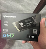宏碁掠奪者（PREDATOR）512G SSD固態(tài)硬盤(pán) M.2接口(NVMe協(xié)議) GM7系列｜NVMe PCIe 4.0讀速7200MB/s  AI電腦存儲配件 曬單實(shí)拍圖