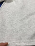 棉之雪美式重磅正肩長(cháng)袖t恤男打底衫秋冬潮牌解構衛衣寬松內搭上衣服 白花灰-正肩長(cháng)袖T恤 XL 【170CM-180CM】 曬單實(shí)拍圖