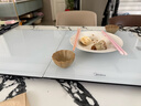 美的（Midea）折疊暖菜板 2025新款石墨烯速熱飯菜加熱板 家用多功能保溫板 加熱杯墊熱牛奶神器HBU8045FZ Pro 曬單實(shí)拍圖