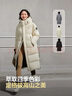 波司登25年情侶羽絨服商場(chǎng)同款超長(cháng)過(guò)膝加厚連帽面包服中戲大被子外套 曬單實(shí)拍圖