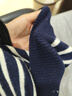 森馬（Semir）森柔|地理系列毛衣女冬季半高領(lǐng)刺繡條紋衫101724107022 曬單實(shí)拍圖