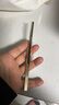 名創(chuàng  )優(yōu)品（MINISO）小金管自動(dòng)眉筆防水防汗不掉色眉刷筆持久防水 棕色1支裝  曬單實(shí)拍圖