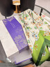 GIAVENTOLA絲巾女真絲桑蠶絲絲巾春夏季媽媽生日絲巾送長(cháng)輩披肩禮盒裝禮物 花叢蝴蝶 曬單實(shí)拍圖