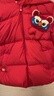 巴拉巴拉童裝兒童羽絨服男童女童2025新款春裝拜年服紅色國風(fēng)寶寶外套加厚 曬單實(shí)拍圖
