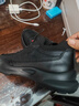 森達健步鞋男子牛皮商場(chǎng)同款戶(hù)外運動(dòng)休閑鞋1SM01DM4 黑色單里 40 曬單實(shí)拍圖