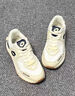 樂(lè )途（LOTTO）男鞋春秋透氣復古跑步阿甘鞋休閑運動(dòng)老爹鞋子男J8802 米白 42 曬單實(shí)拍圖
