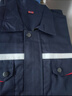 AETEL防靜電工作服套裝男春秋季長(cháng)袖反光條工程服汽修勞保服定制工裝 曬單實(shí)拍圖