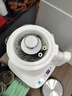 FUNORK全自動(dòng)上水電熱水壺茶臺燒水壺玻璃燒水器專(zhuān)用一體保溫泡茶具電茶爐煮茶器 D25白色 曬單實(shí)拍圖