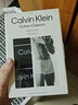 Calvin KleinCK透氣舒適字母LOGO印花平角內褲男款3條裝000NB4002A 曬單實(shí)拍圖