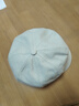 七色紡貝雷帽女秋冬季帽子女八角帽女士報童畫(huà)家帽鴨舌貝雷帽 卡其色 曬單實(shí)拍圖