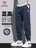大嘴猴（paul frank）褲子男春秋季潮牌百搭男士休閑褲衛褲寬松舒適運動(dòng)束腳休閑長(cháng)褲子 曬單實(shí)拍圖