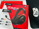 極度未知（HYPERX）Cloud Ⅲ Wireless颶風(fēng)3無(wú)線(xiàn)黑紅 電競游戲耳機頭戴式降噪麥  FPS吃雞 老飛宇同款 適配三角洲行動(dòng) 曬單實(shí)拍圖