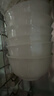 瓷秀源純白唐山骨瓷碗家用套裝微波爐米飯碗面碗粥碗防燙吃飯餐具陶瓷碗 4.5英寸金鐘碗10個(gè) 曬單實(shí)拍圖