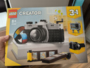 樂(lè )高（LEGO）積木玩具 創(chuàng  )意三合一31147復古相機 8歲+ 生日禮物新年禮物 曬單實(shí)拍圖