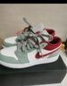 耐克Jordan （Jordan）2025年 AIR JORDAN 1 LOW (GS)籃球鞋 553560-133 37.5 曬單實(shí)拍圖