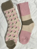 莫代爾4雙35%羊毛襪子女冬季加絨加厚毛圈中筒保暖女士襪子發(fā)熱抗寒襪子 曬單實(shí)拍圖