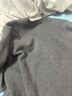 【95成新】京東京造【粗紡針織衫】毛衣男羊毛衫男冬季毛衫 灰色【圓領(lǐng)-含羊絨】 XL   曬單實(shí)拍圖