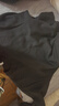 蕉內非常服503Relax男女同款圓領(lǐng)四季衛衣保暖上衣情侶百搭長(cháng)袖T恤 黑色 L 曬單實(shí)拍圖