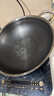 赫巴茲（HZIB）德國不粘鍋316不銹鋼炒鍋炒菜鍋具少油煙平底炒鍋電磁爐燃氣通用 雙面屏+玻璃蓋內徑32外徑 34cm 曬單實(shí)拍圖