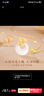 央創(chuàng  )時(shí)尚銀項鏈女款平安扣玉吊墜小眾女生生日禮物新年女士女朋友老婆S925 曬單實(shí)拍圖