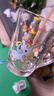 科巢兒童牛奶杯3-6歲以上寶寶學(xué)飲杯喝奶瓶玻璃直飲吸管刻度飲水 諾耶納蘿卜兔（350ml）單柄 曬單實(shí)拍圖