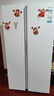統帥（Leader）海爾冰箱出品618L對開(kāi)門(mén)冰箱家用超大容量一級能效風(fēng)冷無(wú)霜BCD-618WGLSSEDW9以舊換新國家補貼 曬單實(shí)拍圖