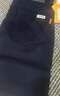 JEEP吉普加絨加厚高端男士休閑褲男2025秋冬新款商務(wù)直筒純棉長(cháng)褲子男 曬單實(shí)拍圖