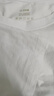 京舒棉京東自有品牌棉·10A抑菌新疆棉男裝短t打底衫T恤軟棉棉 白色 2XL 曬單實(shí)拍圖