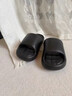 QYCKABY買(mǎi)一送一eva踩屎感拖鞋女款四季室內家居浴室防滑情侶兩雙涼拖男 白色+黑色 38-39 +42-43 曬單實(shí)拍圖