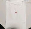 京東京造 剪一刀男士T恤 白色 L 【跨晚同款】男士打底衫內搭 曬單實(shí)拍圖