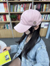 UKKNZZ高級感粉色棒球帽女2026新款軟頂百搭寬檐大頭圍顯臉小鴨舌帽男款 粉色（無(wú)貨勿拍） 曬單實(shí)拍圖