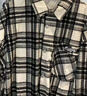 頭號青年長(cháng)袖襯衫男春秋季新款格子襯衣加肥大碼寬松休閑外套男士 黑 8XL 曬單實(shí)拍圖