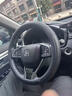 戰戩專(zhuān)用07-2026款東風(fēng)本田CRV方向盤(pán)套真皮1923/2524款crv車(chē)把套四季 黑色黑線(xiàn) 曬單實(shí)拍圖