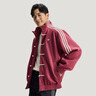 阿迪達斯（adidas）三葉草明星同款 外套男女裝2026春新年款新中式盤(pán)扣唐裝立領(lǐng)夾克 KR0294 酒紅色 XS 曬單實(shí)拍圖