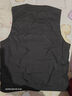 輕薄羽絨馬甲男冬季中年內穿保暖加厚打底背心V領(lǐng)坎肩爸爸裝外套 20919-HB8612黑色 M (170) 約100-120斤可穿 曬單實(shí)拍圖