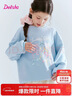 笛莎（DEESHA）女童加絨衛衣2025秋冬款中大童保暖圓領(lǐng)長(cháng)袖上衣百搭童裝秋裝 曬單實(shí)拍圖