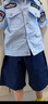 G.duck童裝男童春秋套裝兒童衣服男寶寶春裝警官服男孩cos交警警察衣服 警察服套裝【夏款】 110 尺碼4~5歲【100-110cm】 曬單實(shí)拍圖