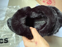 卡駱馳（CROCS）復古暖棉Clog BAE女款小鯨魚(yú)洞洞鞋211753 211753-001 36 曬單實(shí)拍圖