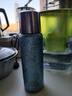 琪虎純鈦保溫杯高檔燜茶杯茶水分離水杯戶(hù)外泡茶禮品定制冰川藍450ml  曬單實(shí)拍圖