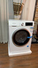西門(mén)子（SIEMENS）iQ300 10KG大容量 全自動(dòng)滾筒洗衣機自帶烘干 洗烘一體 蒸汽除菌 羊毛洗 智能烘干 WN52A1004W 曬單實(shí)拍圖