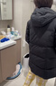 阿迪達斯（adidas）羽絨服女裝25新款戶(hù)外運動(dòng)服防風(fēng)中長(cháng)款連帽休閑保暖外套 KC2486 M 曬單實(shí)拍圖