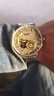品度飛行員系列超薄男士高端陀飛輪全自動(dòng)鏤空機械腕表瑞士夜光防水禮 間金灰面-禮盒裝送皮帶 曬單實(shí)拍圖