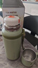[年末低價(jià)沖量]2025新款高顏值帶杯蓋女士泡茶不銹鋼保溫杯 綠色【600ml時(shí)尚保溫杯】 曬單實(shí)拍圖
